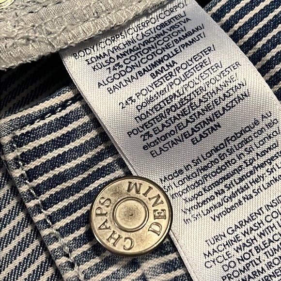 R.L. CHAPS MADDEN CAPRI JEANS (10) - Picture 9 of 14